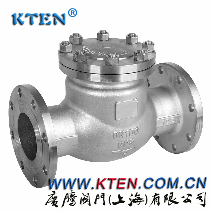 H44W-16P不銹鋼止回閥-廣騰閥門